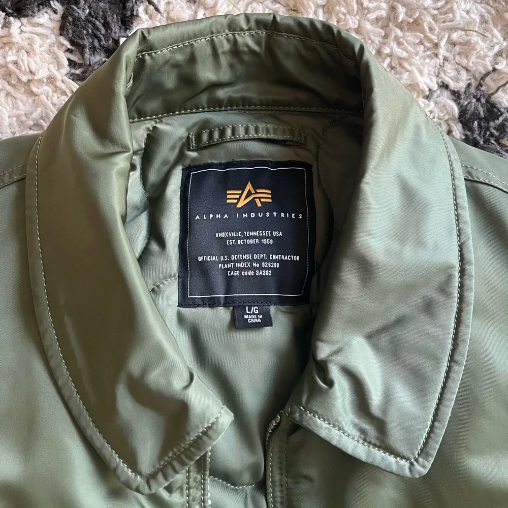 Alpha Industries CWU-45/P Flight Jacket – Sage Green - Picture 6 of 12